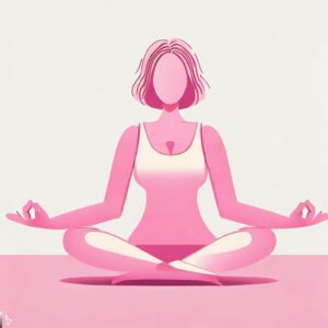 Meditating women